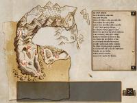 Haz click en la imagen para agrandarla El mapa de Isla Esmeralda. Cutre pero efectivo